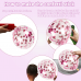 Pink and White Balloons Set, 60pcs 12inch Matte Light Pink White Metallic Pink Confetti Gold Latex Balloons with Pink Ribbon for Birthday Wedding Party Bridal Showers Baby Showers Decoration Pink and White Balloons Set, 60pcs 12inch Matte Light Pink White Metallic Pink Confetti Gold Latex Balloons with Pink Ribbon for Birthday Wedding Party Bridal Showers Baby Showers Decoration