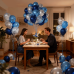 Navy Blue Balloons and Silver Balloons Set, 60 Pack 12In Metallic Blue Silver Confetti Balloons and Pearl Dark Blue Latex Balloons for Baby Shower Wedding Graduation Anniversary Wedding Decorations Navy Blue Balloons and Silver Balloons Set, 60 Pack 12In Metallic Blue Silver Confetti Balloons and Pearl Dark Blue Latex Balloons for Baby Shower Wedding Graduation Anniversary Wedding Decorations