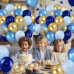 Navy Blue and Gold Balloons Kit, 60PCS 12 Inch Blue Balloons Includes Pearl Macaron Dark Blue Blue Metallic Gold Confetti Balloons for Wedding Baby Shower Birthday Decorations. Navy Blue and Gold Balloons Kit, 60PCS 12 Inch Blue Balloons Includes Pearl Macaron Dark Blue Blue Metallic Gold Confetti Balloons for Wedding Baby Shower Birthday Decorations.