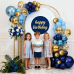 Navy Blue and Gold Balloons Kit, 60PCS 12 Inch Blue Balloons Includes Pearl Macaron Dark Blue Blue Metallic Gold Confetti Balloons for Wedding Baby Shower Birthday Decorations. Navy Blue and Gold Balloons Kit, 60PCS 12 Inch Blue Balloons Includes Pearl Macaron Dark Blue Blue Metallic Gold Confetti Balloons for Wedding Baby Shower Birthday Decorations.