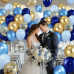Navy Blue and Gold Balloons Kit, 60PCS 12 Inch Blue Balloons Includes Pearl Macaron Dark Blue Blue Metallic Gold Confetti Balloons for Wedding Baby Shower Birthday Decorations. Navy Blue and Gold Balloons Kit, 60PCS 12 Inch Blue Balloons Includes Pearl Macaron Dark Blue Blue Metallic Gold Confetti Balloons for Wedding Baby Shower Birthday Decorations.