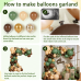 Sage Green Brown Balloons Arch Kit, Woodland Safari Balloon Arch Kit with Sage Green Dark Brown Nude Metallic Gold Confetti Latex Balloons Garland for Birthday Party Jungle Dinosaur Forest Green Decorations Sage Green Brown Balloons Arch Kit, Woodland Safari Balloon Arch Kit with Sage Green Dark Brown Nude Metallic Gold Confetti Latex Balloons Garland for Birthday Party Jungle Dinosaur Forest Green Decorations